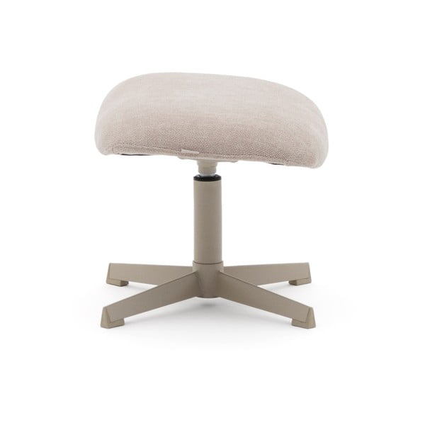 Bēšs kāju soliņš Jaspe – Kave Home-image-3