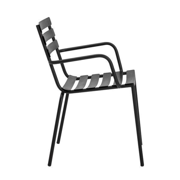 Melns metāla dārza krēsls Monsi – Bloomingville-image-2