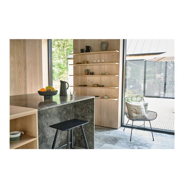 Melna taburete Bast – Villa Collection-image-4