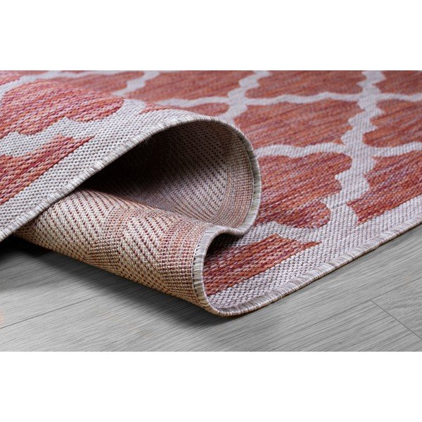 Sarkans un bēšs paklājs Flair Rugs Padua, 120 x 170 cm-image-2