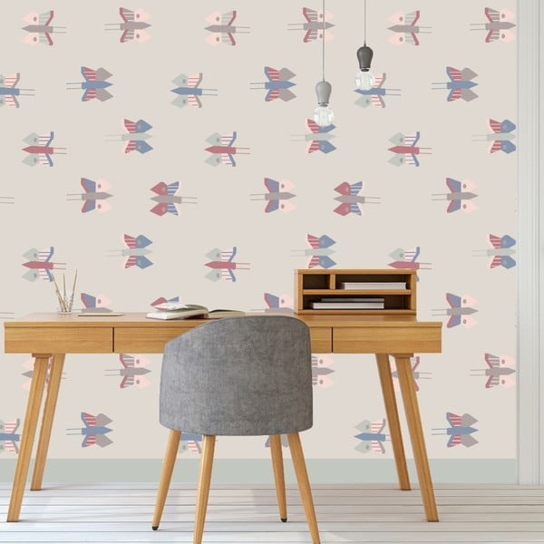 Tapetes bērnu istabai Art For Kids Vintage, 48 x 1000 cm-image-1