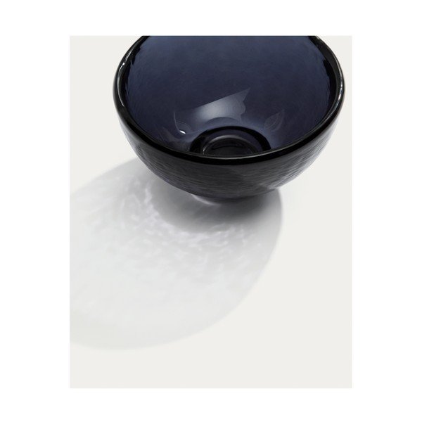 Zila stikla bļodiņa Sileia – Kave Home-image-4