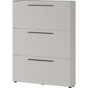 Pelēks atvāžams apavu statīvs Utah – Germania