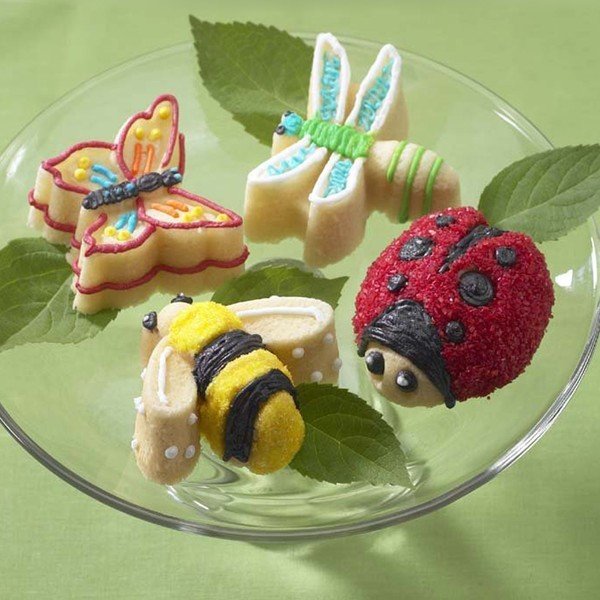 Cepšanas forma 8 mini kēksiņiem vara krāsā Nordic Ware Bugs, 1,2 l-image-1