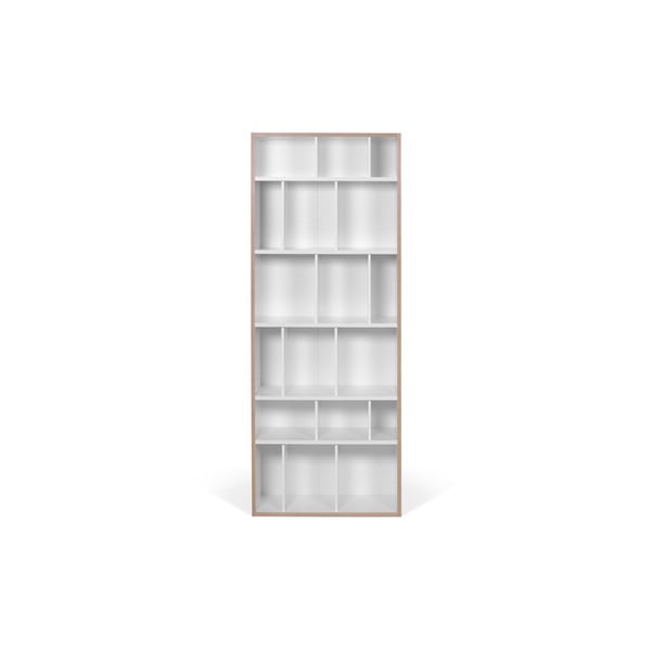 Balts grāmatplaukts, platums 72 cm Group – TemaHome