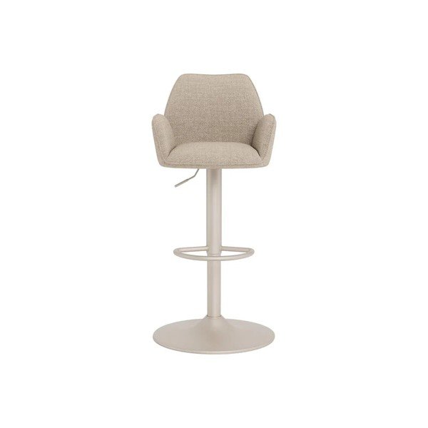 Bēšs polsterēts bāra krēsls (sēdekļa augstums 64 cm) Glenda – Actona-image-2