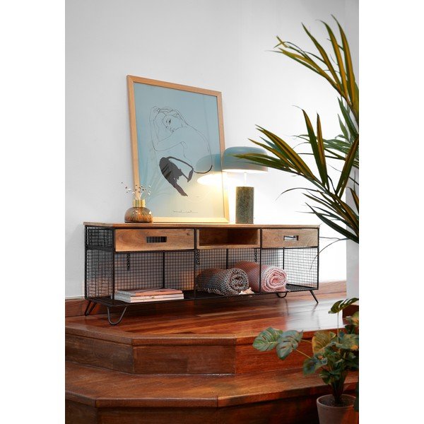 TV kumode no mango koka Kave Home Interni, 120,5 x 46 cm-image-4