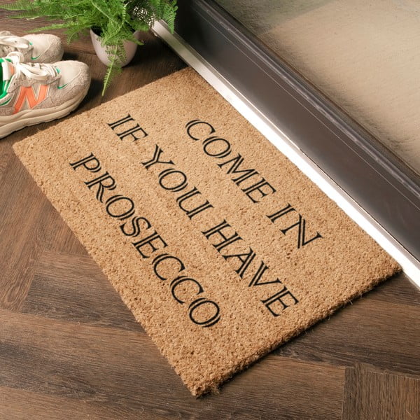 Kokosšķiedras kājslauķis 40x60 cm Prosecco – Artsy Doormats-image-1