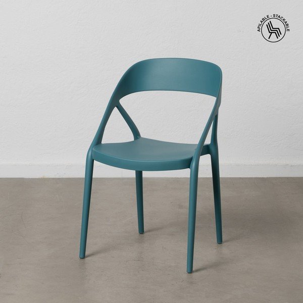 Zili plastmasas pusdienu krēsli (2 gab.) – Ixia-image-2