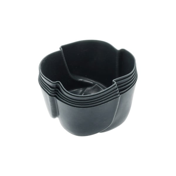 Silikona cepšanas formas mafiniem (6 gab.) ø 7 cm Rose – Blomsterbergs-image-2