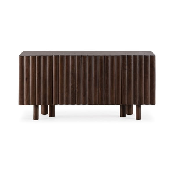 Brūna mango masīvkoka kumode 160x80x40 cm Tamira – MOME