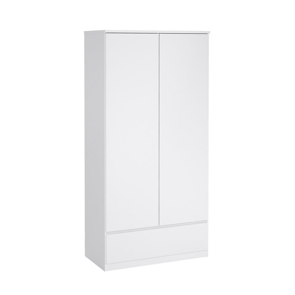 Balts drēbju skapis 99x201 cm Naia – Tvilum-image-4