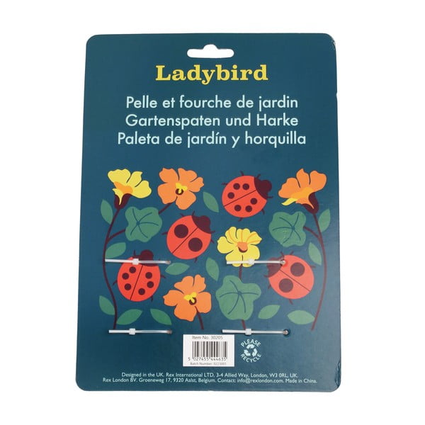 Mazi dārza darbarīki (2 gab.) Ladybird – Rex London-image-4