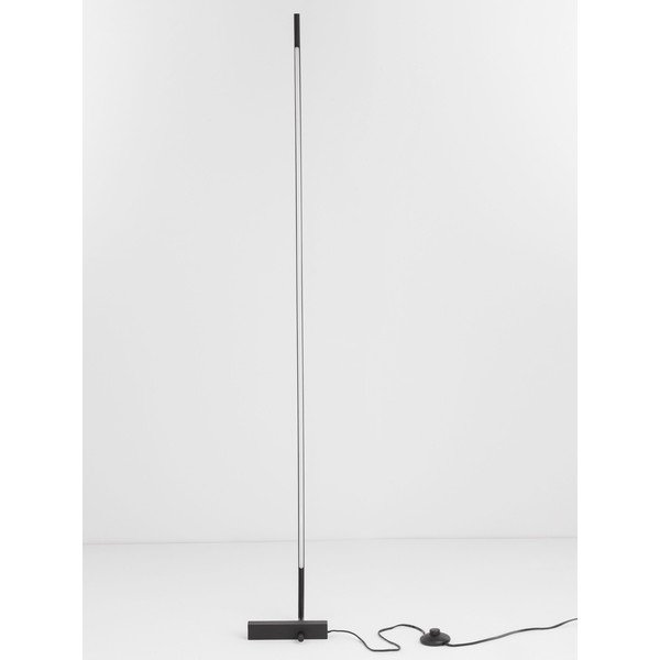 Melna metāla LED stāvlampa ar akrila stikla abažūru (augstums 140 cm) Raccio – Nova Luce-image-4