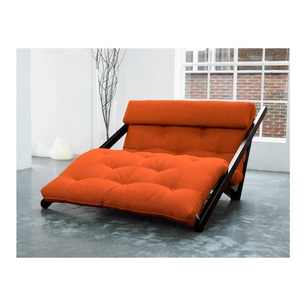 Karup Figo atpūtas krēsls, venge/apelsīns, 120 cm