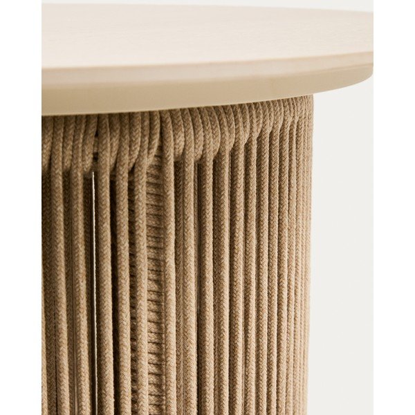 Metāla apaļš dārza galdiņš ø 55 cm Orosei – Kave Home-image-4