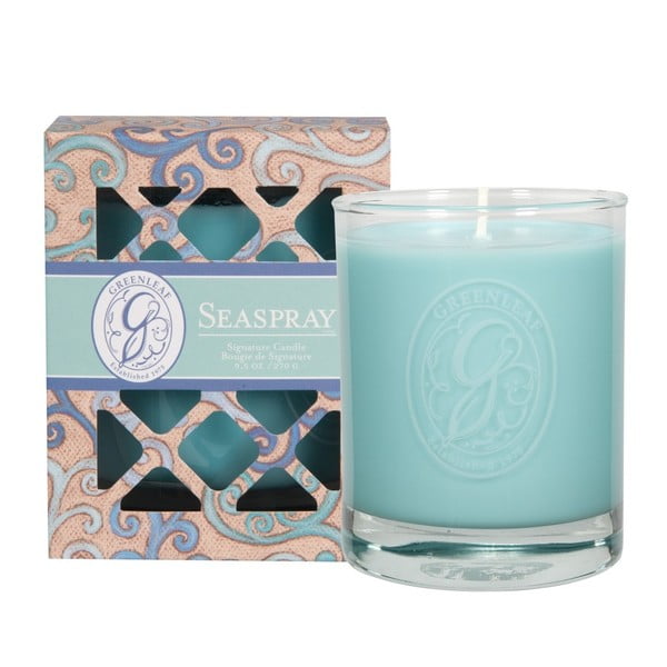 Greenleaf Signature Seaspray aromātiskā svece, degšanas laiks 60 - 80 stundas