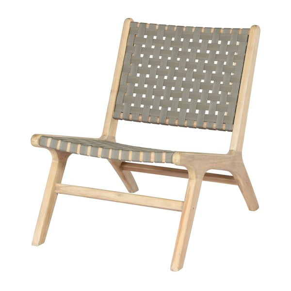 Krēsls ar olīvu zaļu pinumu vtwonen Frame
