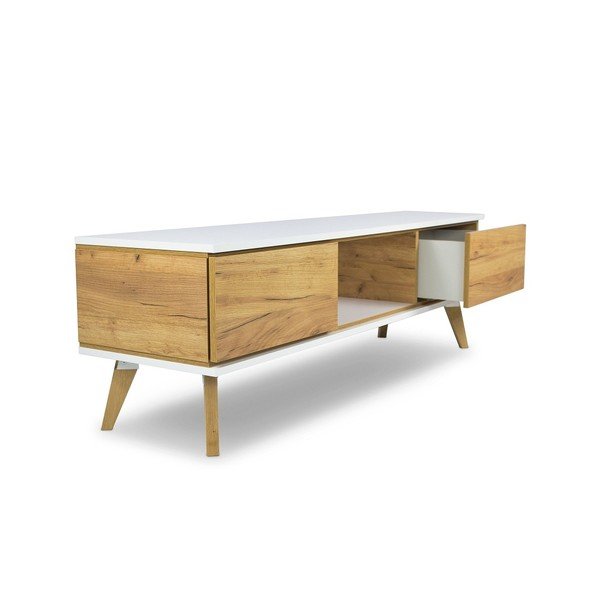 TV galdiņš ar ozolkoka imitāciju SKANDICA Jorgen-image-4