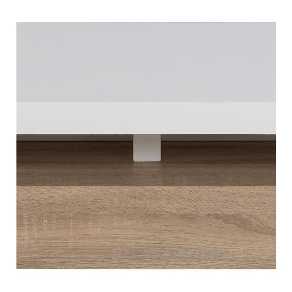 Balts žurnālgaldiņš 117x58 cm Malakit – Actona-image-1