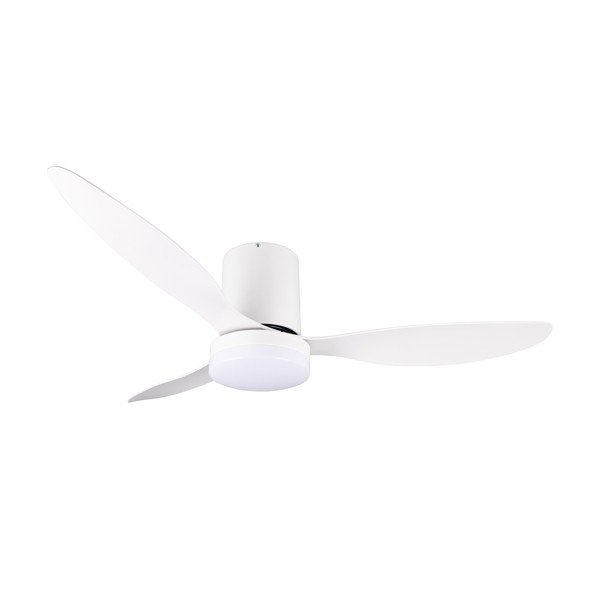 Matēti balta LED griestu lampa ø 132 cm Göteborg – Reality