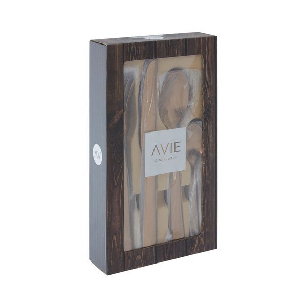 16 nerūsējošā tērauda galda piederumu komplekts Premier Housewares Lustra-image-1