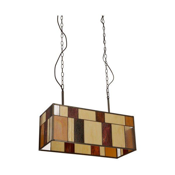 Metāla piekaramā lampa ar stikla abažūru Waldorf – Premier Housewares-image-4