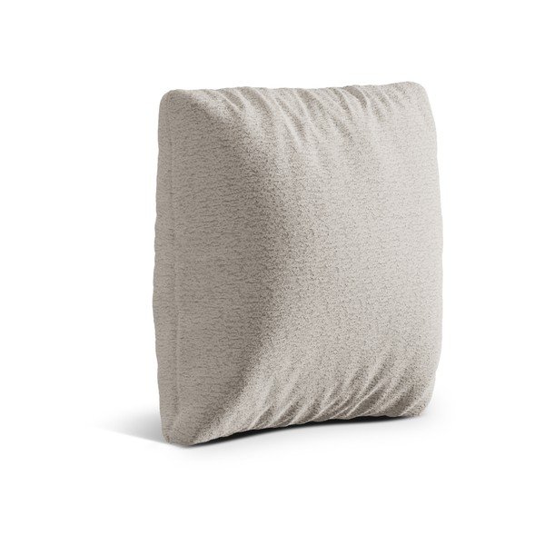 Bēšs dīvāna spilvens no buklē auduma Kemi – Cosmopolitan Design-image-1