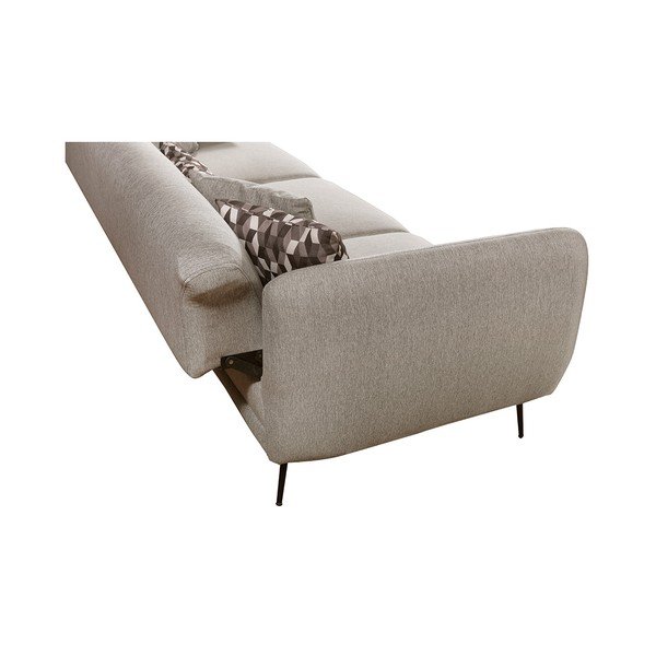 Bēšs izvelkamais dīvāns Pandia Home Mallorca-image-4