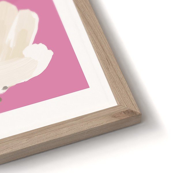 Drukāta glezna ar rāmi 30x40 cm Peony Bloom – Styler-image-3