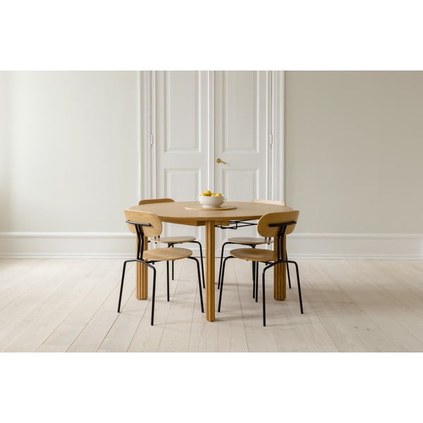 Melns/bēšs pusdienu krēsls Curious – UMAGE-image-1