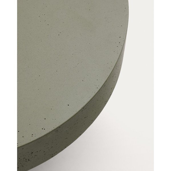 Betona apaļš dārza kafijas galdiņš ø 66 cm Aiguablava – Kave Home-image-4