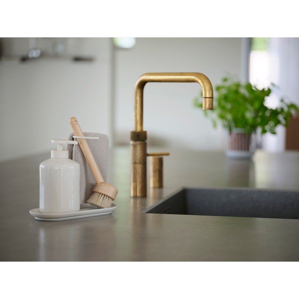 Balts plastmasas/māla mazgāšanas līdzekļu turētājs Inu – Zone-image-1