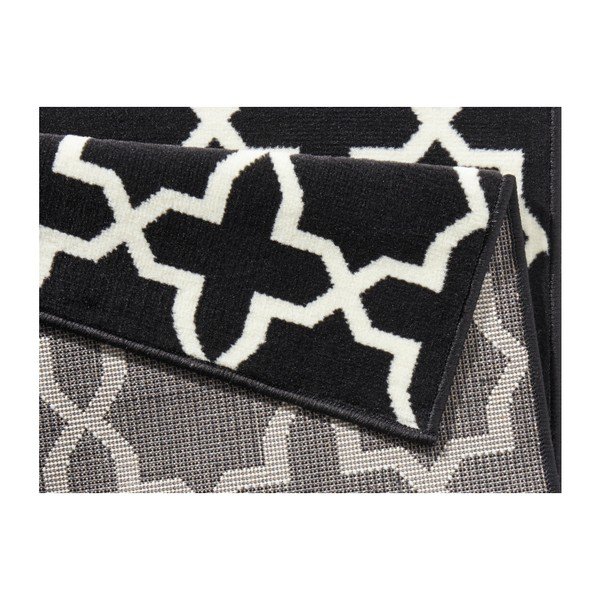 Melnbalts paklājs Hanse Home Basic Glam, 80 x 200 cm-image-3