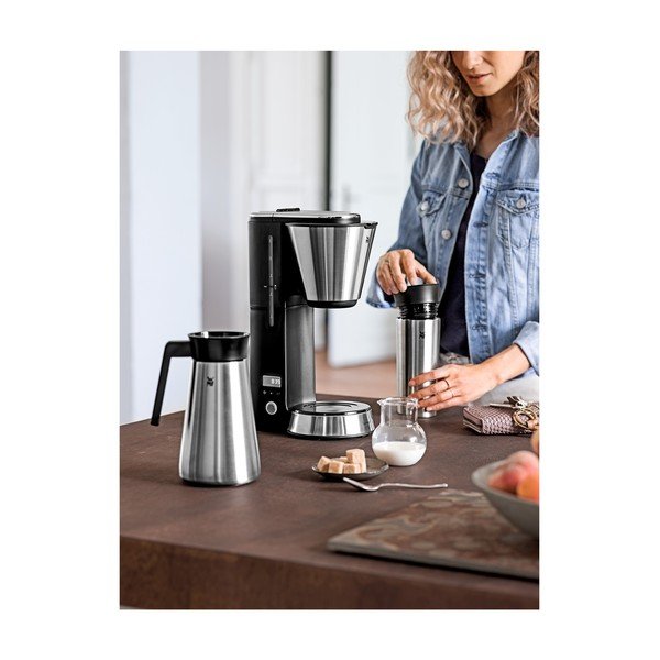 Nerūsējošā tērauda filtru kafijas automāts sudraba krāsā WMF Aroma KITCHENMINI-image-1