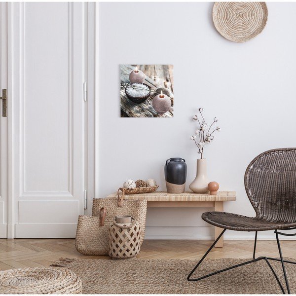 Image Styler Glasspik Spa & Zen Grey Wood, 30 x 30 cm-image-1