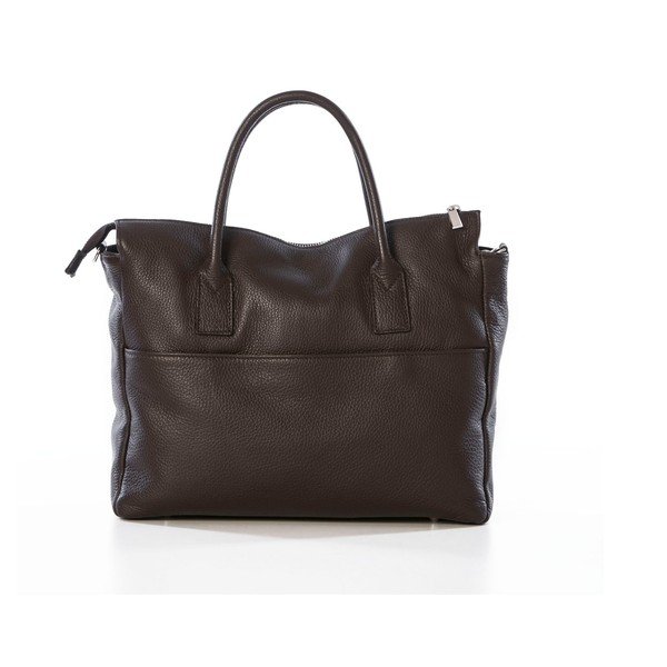 Ādas rokassoma Grana Dark Brown-image-2
