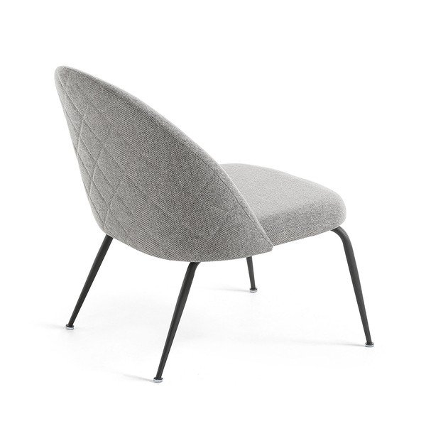 Pelēks atpūtas krēsls Kave Home Mystere-image-3