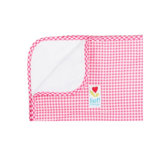 Rozi balts bērnu gultiņas pārklājs Tiseco Home Studio, 100 x 150 cm-image-1