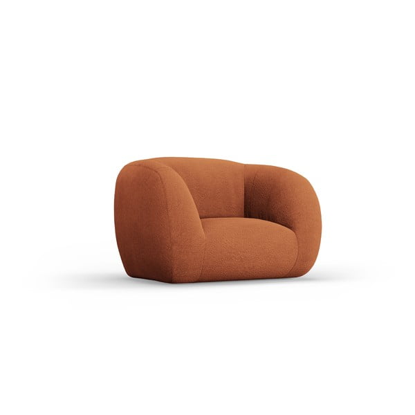 Oranžs atpūtas krēsls no buklē auduma Essen – Cosmopolitan Design
