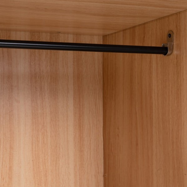 Dabīga toņa atvērta tipa drēbju skapis 60x190x48 cm Armarios – Casa Selección-image-3