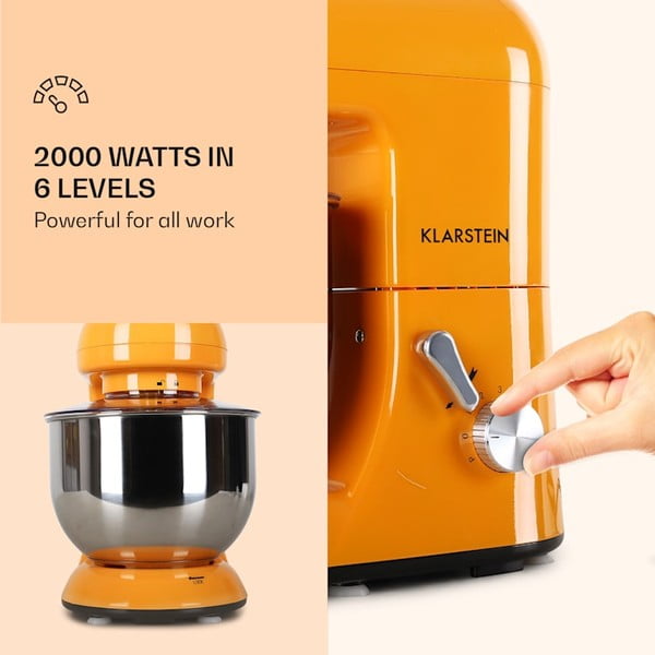 Oranžs virtuves kombains Klarstein Bella-image-3