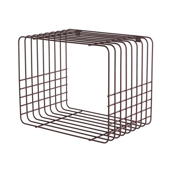 Bordo daudzlīmeņu metāla sienas plaukts 38 cm Wire – Mette Ditmer Denmark