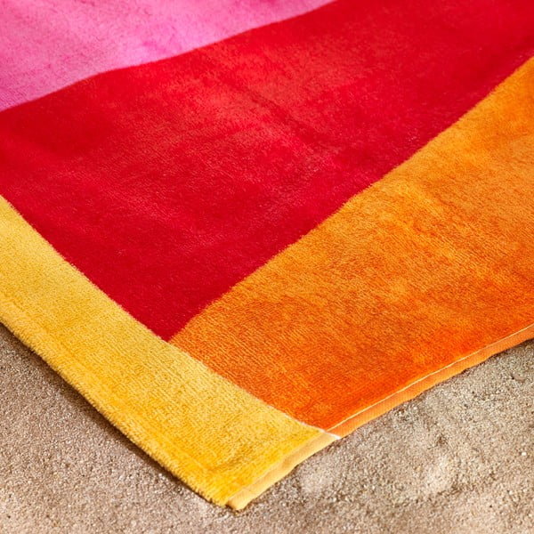 Kokvilnas pludmales dvielis 76x160 cm Hello Summer – Catherine Lansfield-image-2