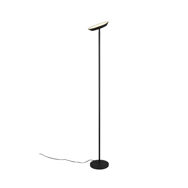 Melna LED stāvlampa (augstums 178 cm) Specter – Reality-image-3