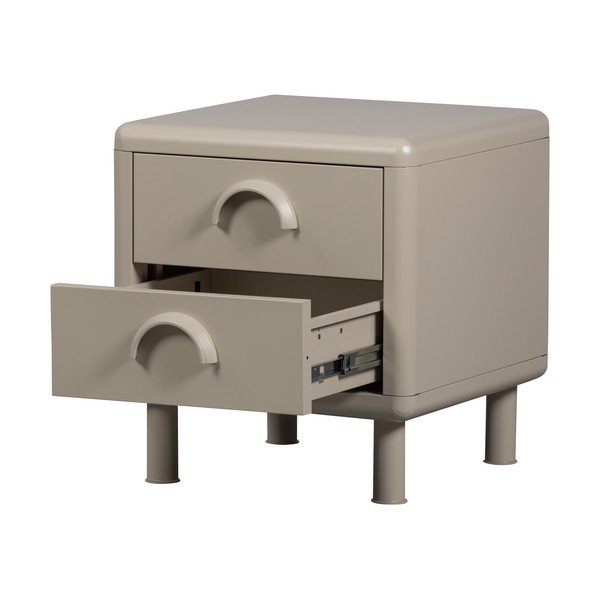 Bēšs metāla naktsskapītis Rune – WOOOD-image-2