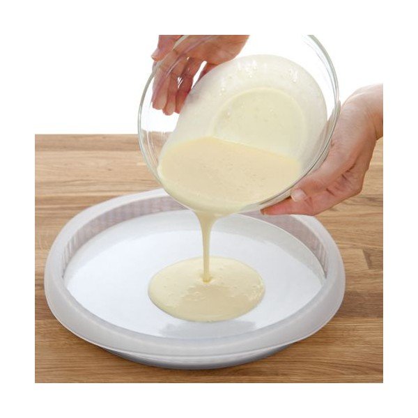 Kišu veidne ar keramikas šķīvi, caurspīdīga-image-2