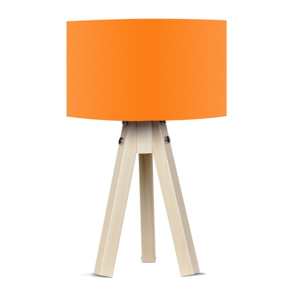 Galda lampa ar oranžu abažūru Kate Louise Naturel