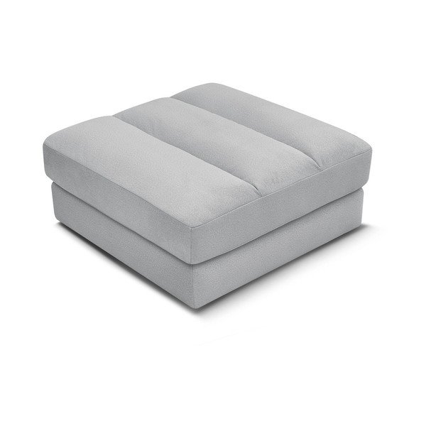 Gaiši pelēks samta kāju soliņš Sierra – Bobochic Paris-image-4