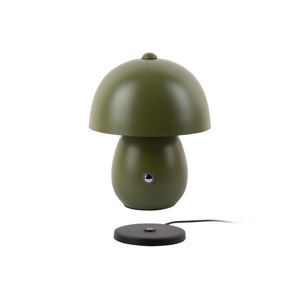 Tumši zaļa LED galda lampa ar metāla abažūru (augstums 18 cm) Mono LED – Leitmotiv-image-1